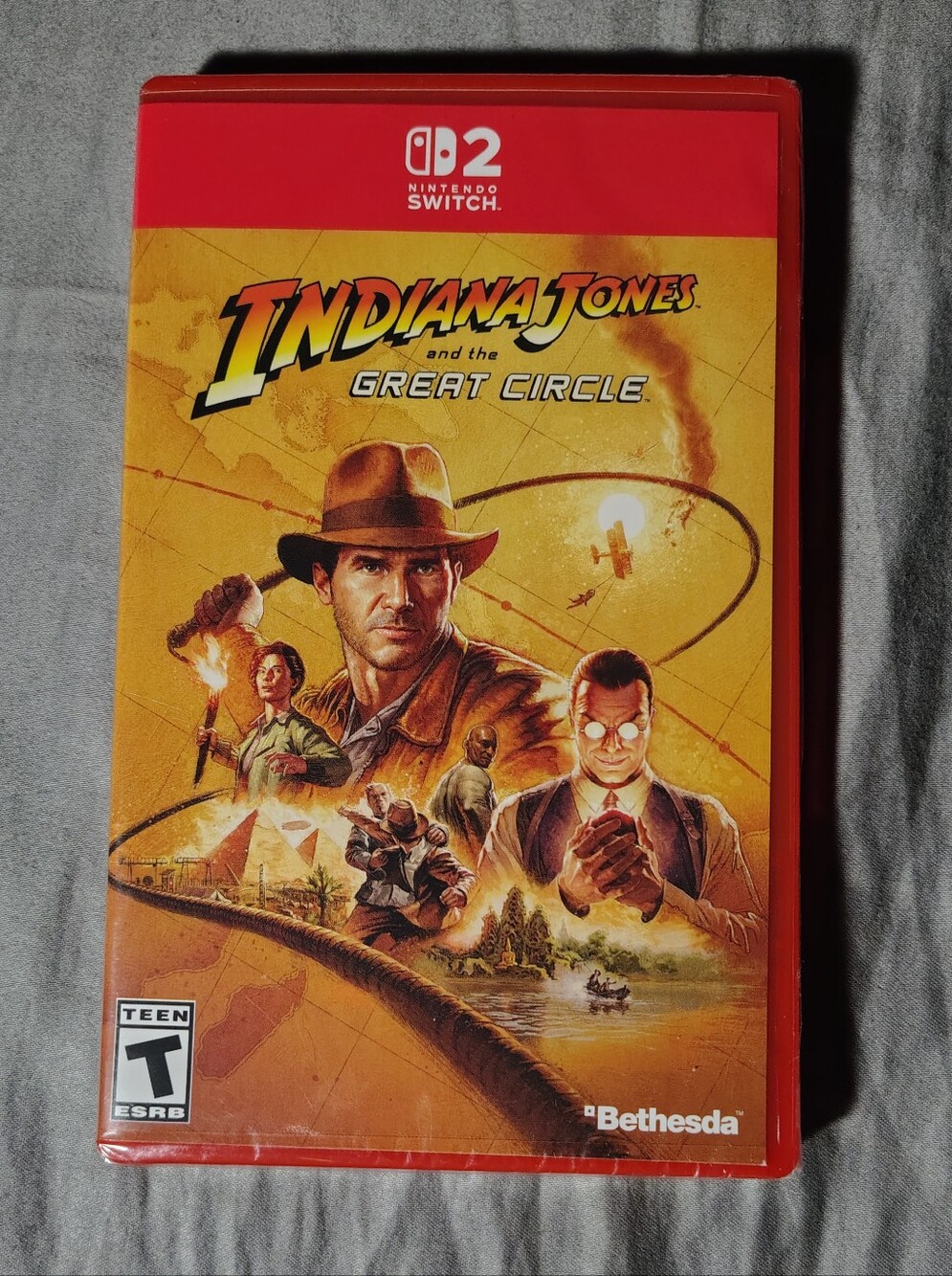 Indian Jones and the Great Circle Nintendo Switch 2 Physical game card Sealed